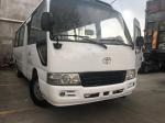 30 Seat With Manual Transmission Type TOYOTA 1HZ Engine Used Toyota Coaster Bus