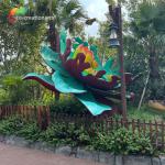 Customized Weather Proof Fiberglass Flower For Theme Park
