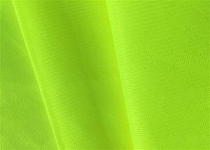 China Textile Stretch Fluorescent Fabric 100% Polyester For Clothing factory