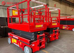 China 6M 8M Battery Power Elevated Scissor Lift Platform factory