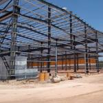 H Section Commercial Building Steel Structure Industrial Structural Fabrication