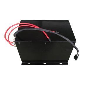 China Deep Cycle 24V / 60AH Electric Stacker Battery 412(370)*215*145mm factory