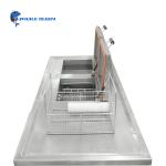High Pressure Spraying Ultrasonic Engine Cleaner 360L with Additional Heating