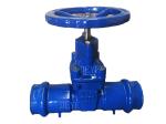 GGG40 GGG50 Water Valve Ductile Iron Gate Valve Socket Weld For PVC Pipe