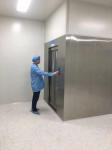 Stainless steel 304 automatic air shower pass clean room