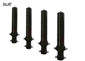 China Multi Stage Dump Trailer Hydraulic Cylinder Chrome Rod Standard or OEM factory