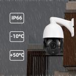 YGHT 20X 4MP 4.5inch IP PTZ Speed Dome Camera 20X Zoom Vehicle Detection