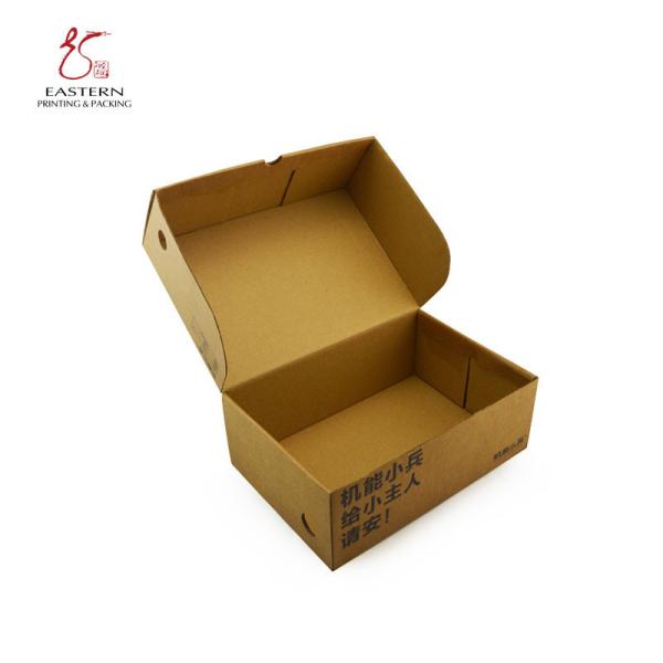 Custom High Quality Corrugated Shoe Box Kraft Paper For Sports Shoes