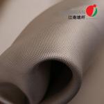 High Silica Fiberglass Cloth Material 0.6mm Thickness Satin Weave High