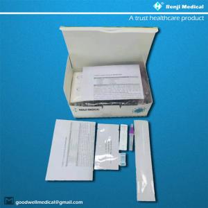 China Colorimetric Rapid COVID 19 Testing Kit , 15 minutes Lateral Flow Test Home Kit factory