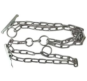 China Standard 6mm 8mm Zinc Plated Animal Cattle Cow Link Chains with ISO CE Certificate factory