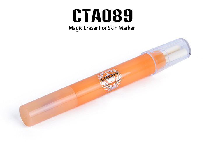 Orange Microblading Accessories Cosmetics Skin Marker Remover Magic Eraser