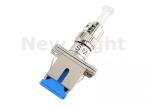 Square Metal Cover Fiber Optic Adapter / Fiber SC TO ST Adapter For Telecom