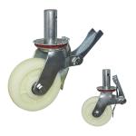 CE 6inch PP Heavy Duty Scaffold Wheels With 200kg Capacity