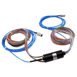 China Hybrid Slip Ring 24 Circuits with Low Electrical Noise factory