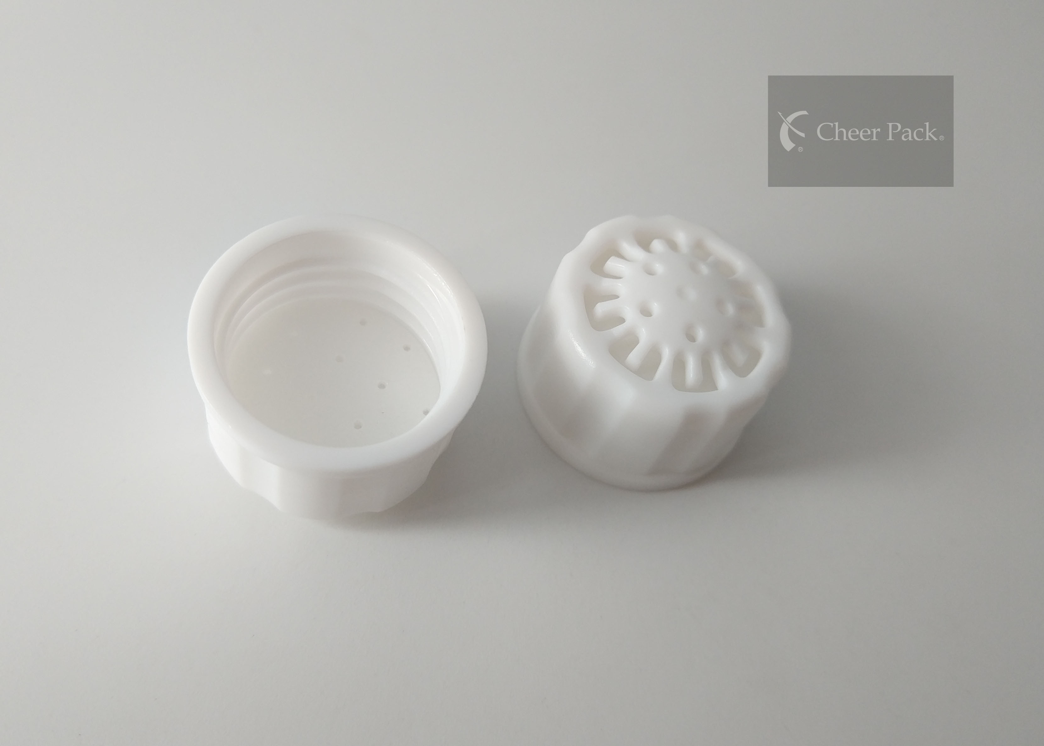Professional 16 Mm Plastic Spout Caps For Stand Up Doypack , OEM ODM Service