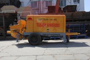 China Wear Resistant Electric Concrete Pump Lift Type 120 - 230mm Concrete Slump Range factory