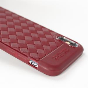 New Arrival Braided Weave Pattern TPU Soft Silicon Mobile Phone Case for iphone