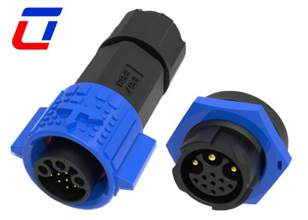 XLR Plug Socket Waterproof Multi Pin Connectors 300V 3 Female Power 9 Male