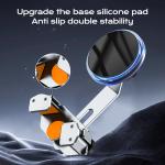 Iphone Wireless Charger Crystal Ambient Light Design Magnetic Stable Car