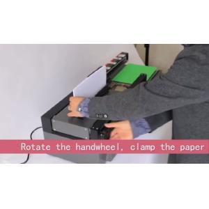 4cm 400 Sheets Hot Melt Glue Binding Machine , Nanbo Coil Binding Machine