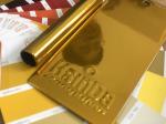 Supper Glossy Mirror Chrome Gold Electrostatic Spray Powder Coating Bonding