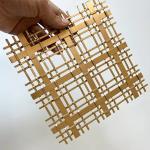 Customized Wire Diameter PVD Coated Woven Metal Mesh Fire Resistant