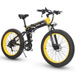 1000W 13AH SMLRO S11 26x4.0 inch Fat Tire Folding E-Bike 1000W Motor 13AH