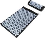 Relieve Sciatic 66*24cm Massage Acupressure Yoga Mat Black Acupressure Pad