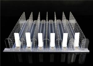 China Retail Plastic Auto Feeding 700mm 750mm Shelf Pusher System factory