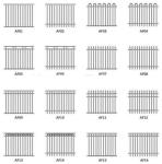 Customized Black Zinc Steel Metal Garrison Fence Panels Maintenance Free