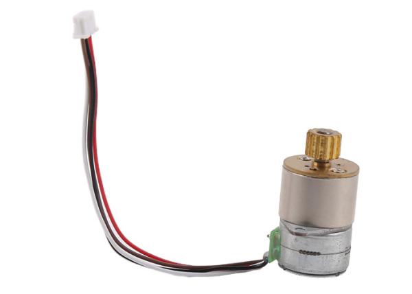 SM1516 Geared Stepper Motor 5V DC 15mm Diameter 18° Step Angle With Cylinder