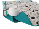 Kitchen Counter Microfiber Dish Drying Mat For Cup Bottle