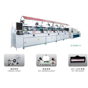China Modular Combined Structure Automatic Screen Printer Servo Driven UV Curing on sale