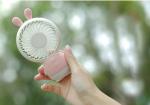 Ling long Rabbit Handy desk led light fan / usb charge li-ion battery windy air