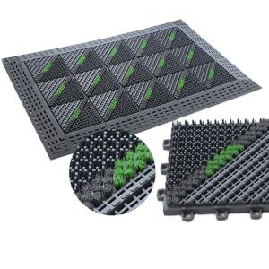 China PVC Interlocking Entrance Floor Tiles 25MM factory