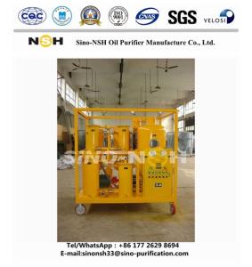 China 6000L / H Vacuum Lubricantion Oil Filter LV Series Automatic Reverse Washing factory