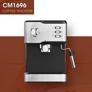 China CM-1696 Stainless Steel Coffee Machine Automatic Espresso Maker 950W factory