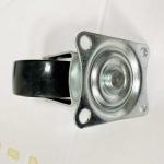 Black 50mm Caster Wheel 2 Inch Light Duty Top Plate Swivel Casters