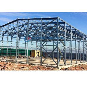 China Galvanized Steel Structure Warehouse Customized Earthquake Resistant factory