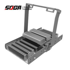 China Uniformity Street High Mast Light 480W Flood Light Mast For Construction factory
