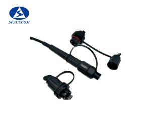 China Mini SC Waterproof Fiber Optic Connector For Huawei Outdoor Patch Cord factory
