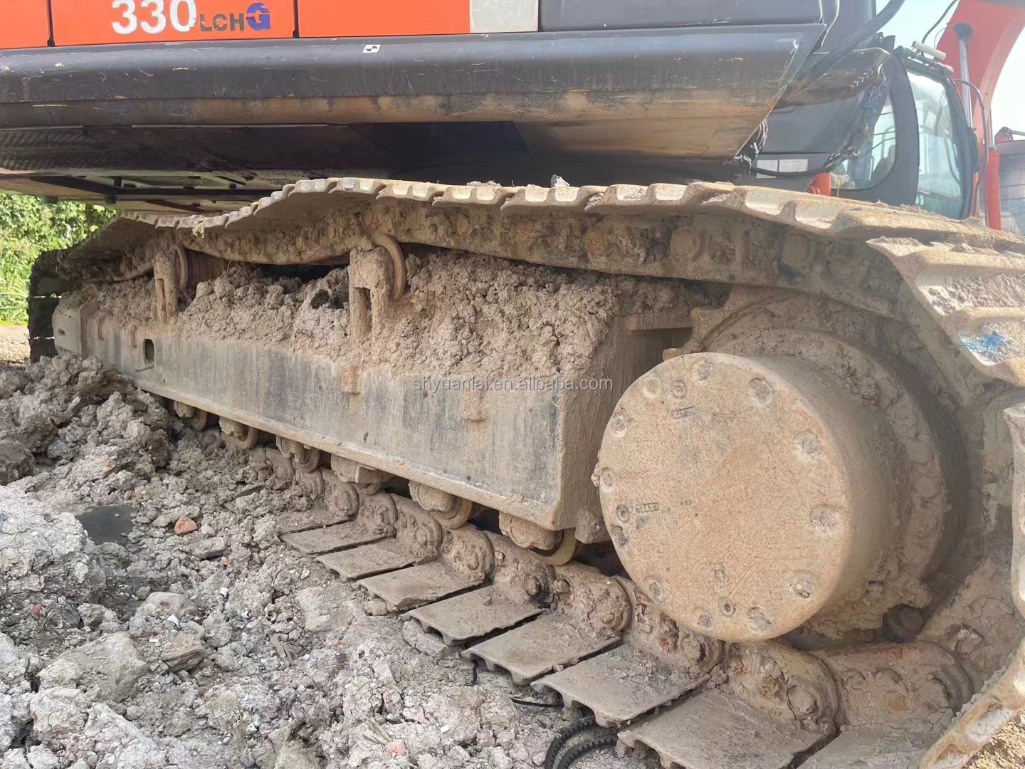 Construction ZX260 Excavator With Original Hydraulic Pump And 26000KG Machine Weight