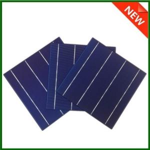 China High efficiency 156mmx156mm 3BB / 4BB / 5BB poly-crystalline silicon solar cell in stock for hot sale factory