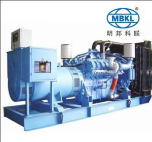 China 1670KW 2087KVA Mitsubishi Diesel Engine Generator Set For Construction Company factory