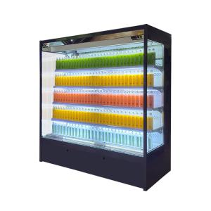 Larg Right Angle R22a Deep Display Freezer Multideck Open Chiller