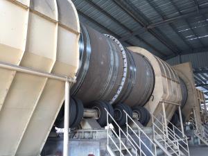 China Compact Rotary Belt Conveyer 5500mm Drum Debarker factory