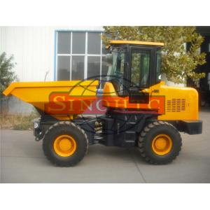 China Construction / Articulated Front Loading Dumper 3 Tons Loading 2 Axles 4x4 Driving factory