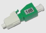 DWDM System LC/APC Female To Male 15dB Fiber Optic Attenuator