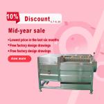1600*950*1000mm Root Vegetable Ginger Potato Carrot Cassava Peeler and Washer